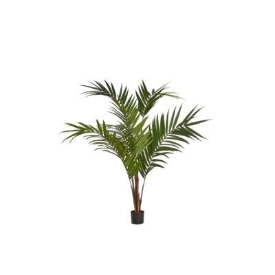 Pianta artificiale di palma kenzia - Palma Kenzya con vaso e foglie real touch. Realizzata e disegnata da EDG - Enzo De Gasp