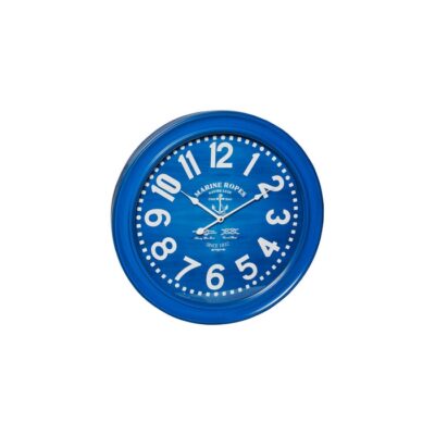 OROLOGIO AZZURRO DA APPENDERE - Orologio da parete Azzurro è un orologio da appendere di colore azzurro/blu in stile Coastal