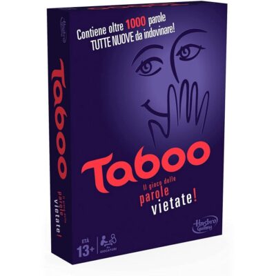 TABOO ORIGINAL - Taboo è il gioco delle parole vietate: scopo del gioco è suggerire una parola ai propri compagni di squadra
