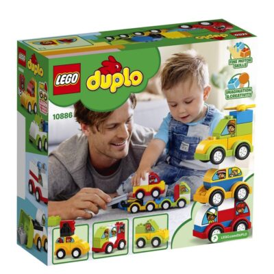 LEGO I MIEI PRIMI VEICOLI - Aiuta il tuo bambino a smistare i colori per costruire un elicottero giocattolo, un taxi, un cam