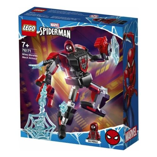 LEGO MARVEL SUPER HEROES - I giovani supereroi adoreranno il set di costruzioni LEGO Spider-Man 'Miles Morales Mech' (76171)