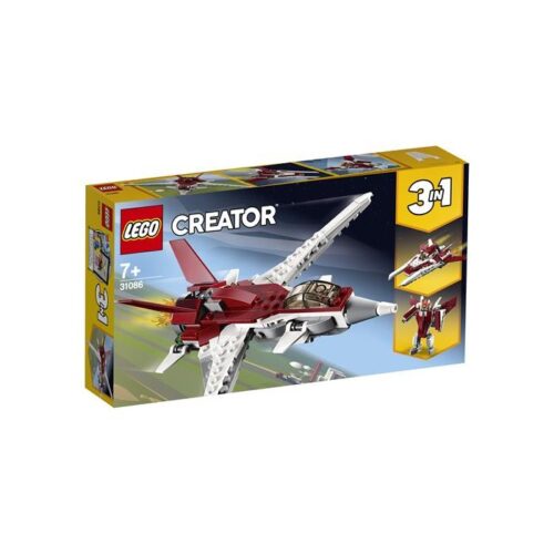 AEREO FUTURISTICO CREATOR - Costruisci e ricostruisci un Aereo futuristico, un’astronave o un robot con questo set LEGO® Cre