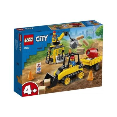 BULLDOZER DA CANTIERE LEGO CITY - I piccoli costruttori adoreranno aiutare gli operai di LEGO® City in questo affollato cant