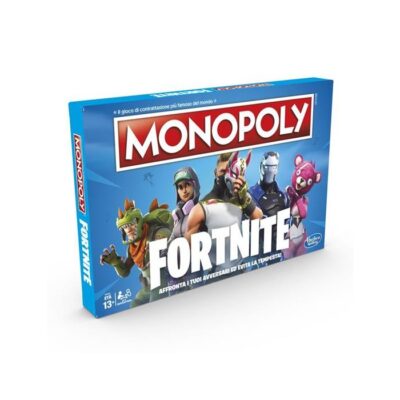 MONOPOLY FORTNITE - Vivete le avventure del gioco Battle Royale più amato del mondo sull’inconfondibile tabellone di Monopol