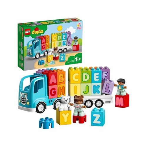 CAMION DELL'ALFABERO LEGO DUPLO - Introduci i bambini all’alfabeto con questo divertente camion e i 26 mattoncini con le let