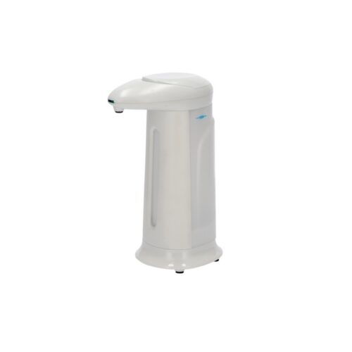 DISPENSER PER SAPONE CON SENSORE 350ML - Dispenser per sapone o disinfettante con sensore (funzionamento a pila 4AAA x 1,5V)