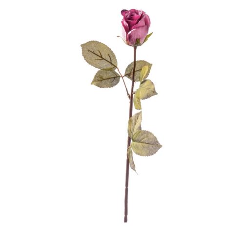 ROSA PER DECORAZIONE 69CM - Rosa per decorazione in colori assortiti. Dimensioni altezza 69 cm.