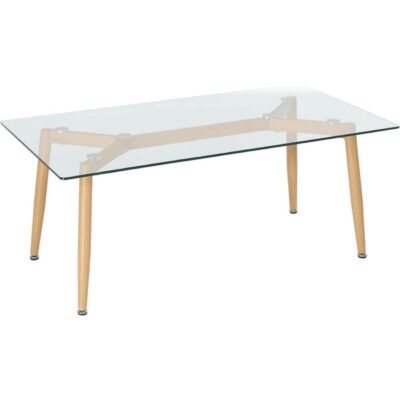 TAVOLINO RETTANGOLARE AUSTIN NATURALE 110X60X45 CM - Il nostro tavolo Austin è il complemento di arredo ideale per decorare