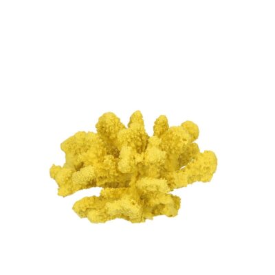 Corallo per decorazione resina giallo - Corallo in colore giallo per decorazione in stile mare. Prodotto di ottima qualità r
