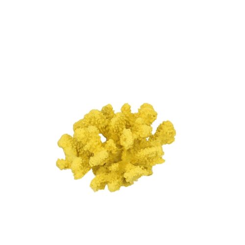 Corallo per decorazione resina giallo - Corallo in colore giallo per decorazione in stile mare. Prodotto di ottima qualità r