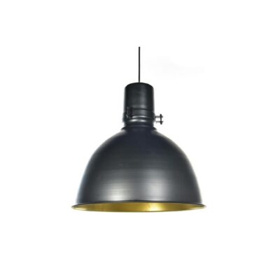 LAMPADA A SOSPENSIONE VINTAGE IN METALLO - Lampada a sospensione industriale, stile vintage retro, struttura semplice, lampa