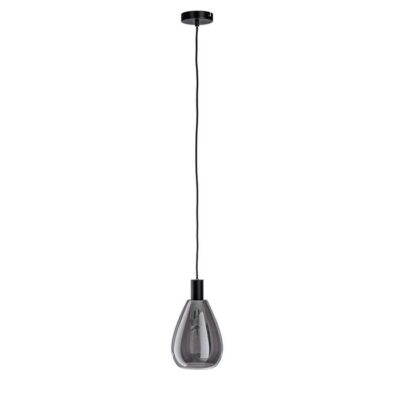 LAMPADARIO 1LUCE GLARING FUMÉ-NERO - Lampadario Glaring è un lampadario a una luce dallo stile moderno I71e minimale. Il lam