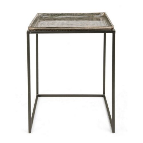 Tavolino in metallo quadrato Amira - Amira è il Tavolino in stile contemporaneo firmato Bizzotto. Questo tavolino dalle form