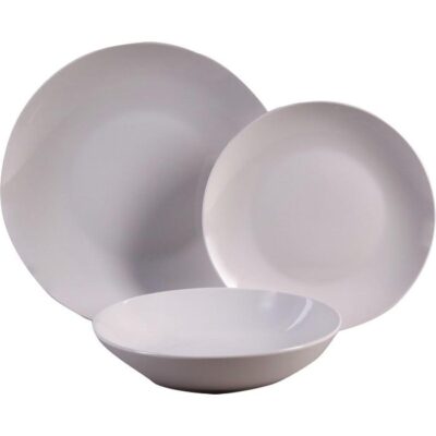 PIATTO ECLIPSE PORCELLANA - Fantastico piatto eclipse di ottima qualità realizzato in porcellana. Colore: bianco
