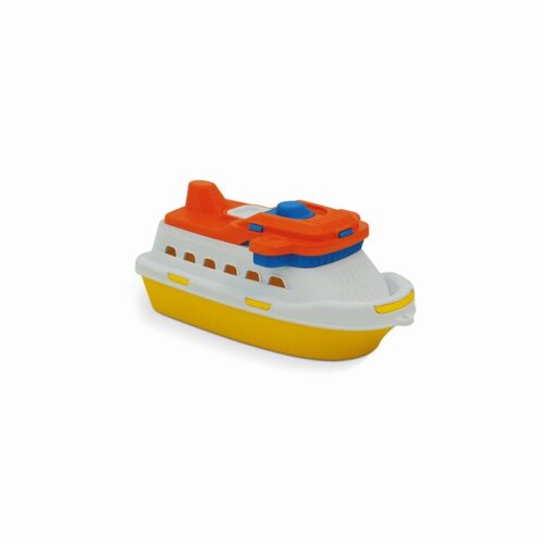 MINI BARCA DA SPIAGGIA E PISCINA - Per navigare in mare aperto e nella vasca da bagno, Giocattolo realizzato in plastica 100