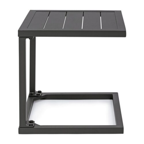 Tavolino da giardino in alluminio Hilde - Se stai cercando un comodo tavolino in alluminio da affiancare alle tue sdraio o a