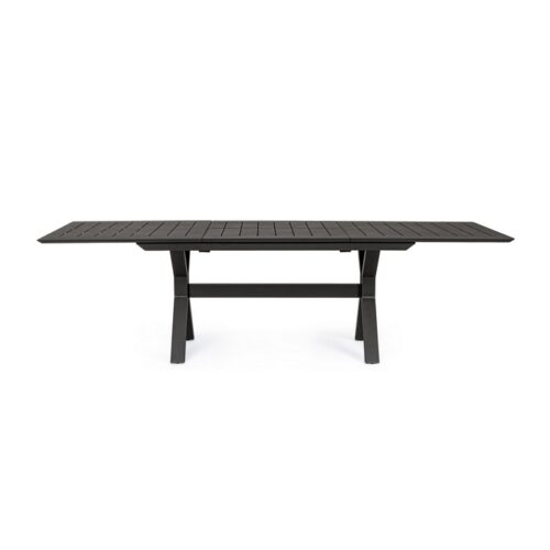 Tavolo da giardino allungabile in alluminio Kenyon - Se stai cercando un tavolo da giardino robusto, resistente e versatile,