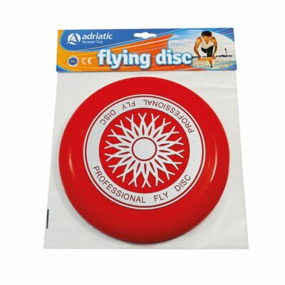 DISCO VOLANTE DIAM.25 BUSTA CAVALLOTTO - Frisbee in plastica colorata, leggero e resistente per diversi in compagnia all’ape