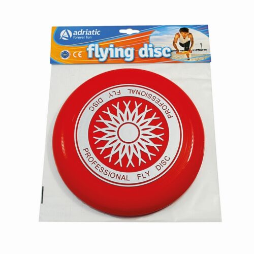 DISCO VOLANTE DIAM.25 BUSTA CAVALLOTTO - Frisbee in plastica colorata, leggero e resistente per diversi in compagnia all’ape