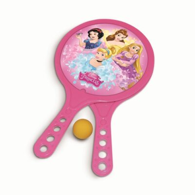 RACCHETTONE PRINCIPESSE - Coppia di racchettoni per bambini con le grafiche Disney Princess per divertirsi all’aperto. La co