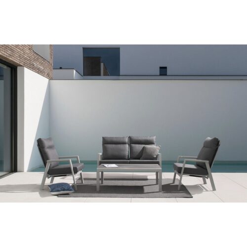 Poltrona da giardino in alluminio reclinabile Kledi - Se vuoi arredare il tuo giardino in stile moderno, la Linea Kledi di B