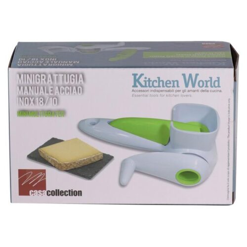 MINIGRATTUGIA CON LAMA INOX - Mini grattugia è uno strumento funzionale per aiutarti con le preparazioni in cucina. Con acci