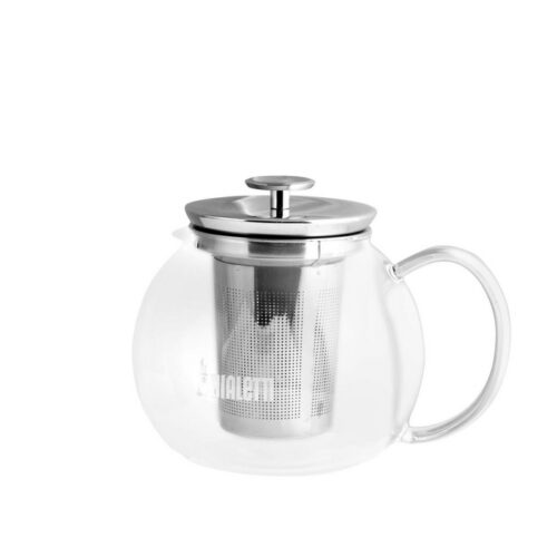 TEA POT VETRO 1 LT - Infusiera Teapot di ottima qualità realizzata in vetro borosilicato. Presenta un filtro in acciaio inox