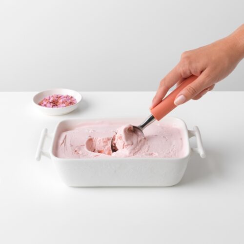 PORZIONATORE DA GELATO IN ACCIAIO INOSSIDABILE - La tua cucina ha assoluto bisogno di questo porzionatore per gelato. Il suo