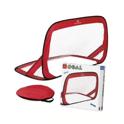 GOAL - La porta da calcio pop-up a montaggio istantaneo, facile da spostare grazie alla pratica borsa con maniglia. Dimensio