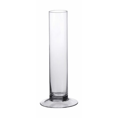 VASO VETRO JENNA DIAM20XH50 - Vaso cilindrico realizzato in vetro Jenna, dimensioni del diametro 20 cm, altezza 50 cm.