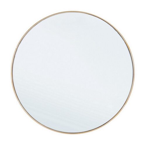 Specchio tondo con cornice dorata - Nucleos - Lo specchio Nucleos è un ottimo complemento di arredo ideale per la tua casa.