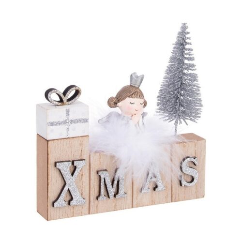 Decorazione natalizia con scritta XMAS e angelo - Gregor - Sappiamo quanto le festività natalizie rappresentino per te un mo
