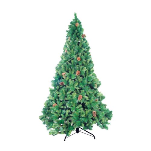 Albero di Natale con pigne - Claviere - Albero di natale Claviere dall'aspetto realistico con pigne, per creare un'atmosfera