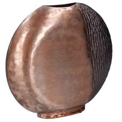 VASO METALLO BRONZO CM31X9H29 - Vaso in metallo bronzo ideale per arredare la tua casa.Ottimo accessorio da inserire nella t