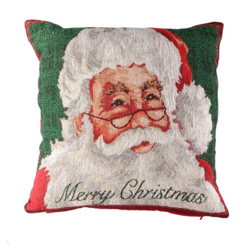 Cuscino natalizio Santa Claus - Cuscino decorativo natalizio Santa Claus è un ottimo accessorio da inserire nella tua casa p