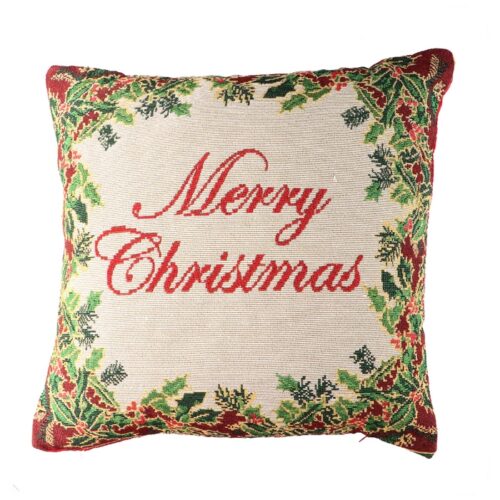 Cuscino natalizio Merry Christmas - Cuscino decorativo natalizio Merry Xmass è un ottimo accessorio da inserire nella tua ca