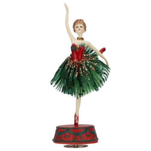 Ballerina animata per decorazione natalizia - Ballerina animata natalizia è un ottima decorazione natalizia per i tuoi spazi