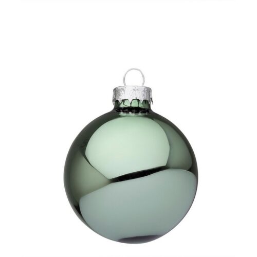 Palla di Natale in vetro verde - Cinabro - Il Natale è la festa più attesa dell'anno. Per questo motivo adoriamo offrirti la