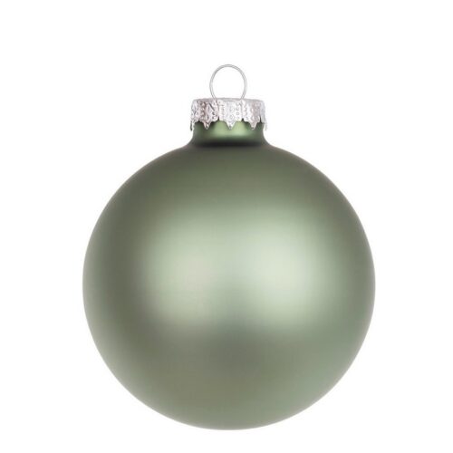 Palla di Natale in vetro verde - Cinabro - Il Natale è la festa più attesa dell'anno. Per questo motivo adoriamo offrirti la