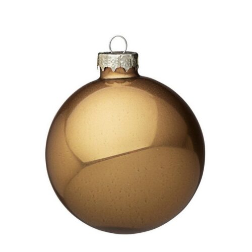 Palla di Natale in vetro oro - Il Natale è la festa più attesa dell'anno. Per questo motivo adoriamo offrirti la nostra migl