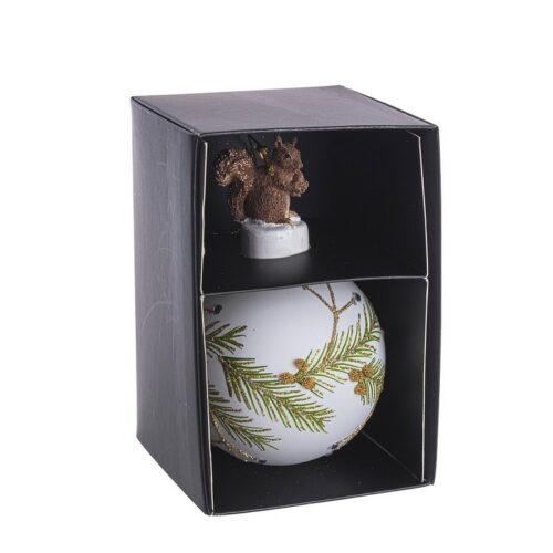 Palla di Natale in vetro con scoiattolo - Bush - Sappiamo quanto le festività natalizie rappresentino per te un momento impo