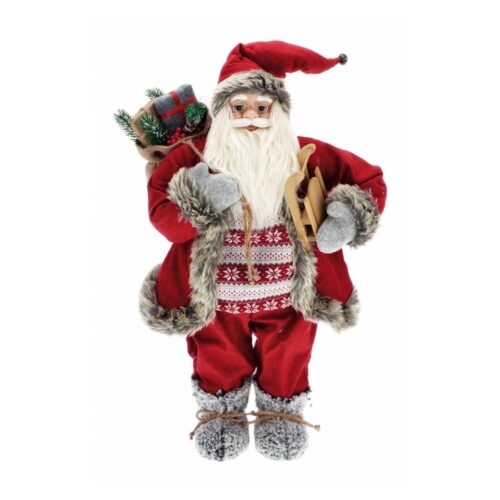 Babbo Natale per decorazione decorazione rosso 80 cm - Babbo Natale decorazione natalizia per la tua casa. Prodotto fantasti