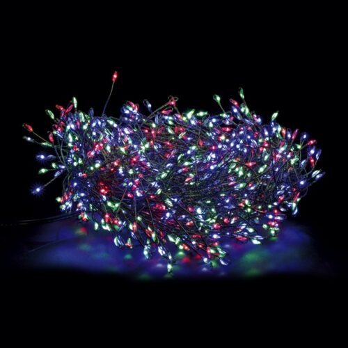 Stringa luminosa LED con flash interno/esterno - Luci, colori, suoni e decorazioni natalizie caratterizzano la festa più sci
