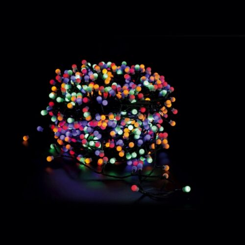 Catena di palline luminose a LED interno/esterno - Luci, colori, suoni e decorazioni natalizie caratterizzano la festa più s
