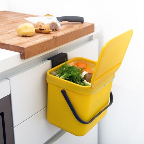 Pattumiera per rifiuti organici - Gino - Pattumiera per rifiuti organici ideale da inserire all'interno della tua cucina per