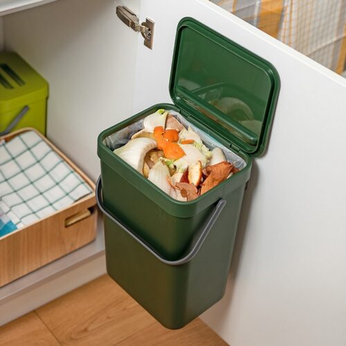 Pattumiera per rifiuti organici - Gino - Pattumiera per rifiuti organici ideale da inserire all'interno della tua cucina per
