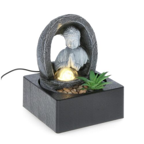 Fontana con Buddha acqua e LED 24 cm - Quiet - Se stai cercando una decorazione innovativa per la tua casa, la nostra fontan