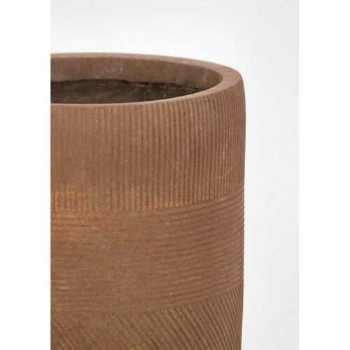 Porta vaso tondo alto - Rusty - Se ami decorare i tuoi spazi interni ed esterni con oggetti di design dallo stile ricercato