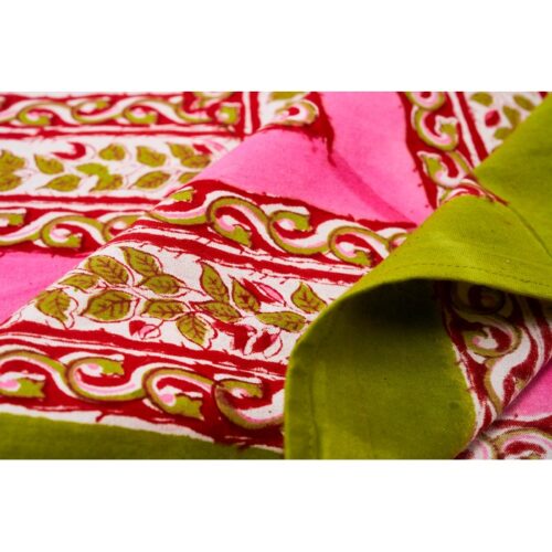 PROCIDA - MEZZERO SINGOLO DECOR ROSA 180X270 - Mezzero singolo rosa Procida per dare un tocco di colore al tuo divano o al t