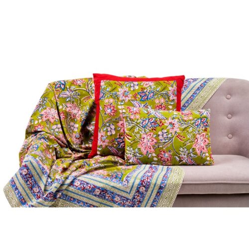 Mezzero decorativo - Polignano - Mezzero singolo decorativo Procida per dare un tocco di colore al tuo divano o al tuo letto
